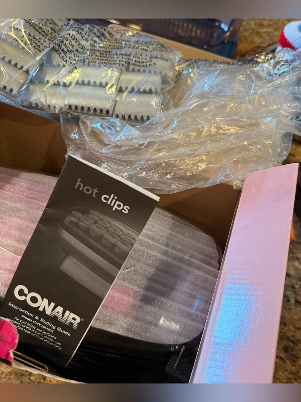 Conair Hot Clips Hot Rollers Set — Pink High-Volume Styling